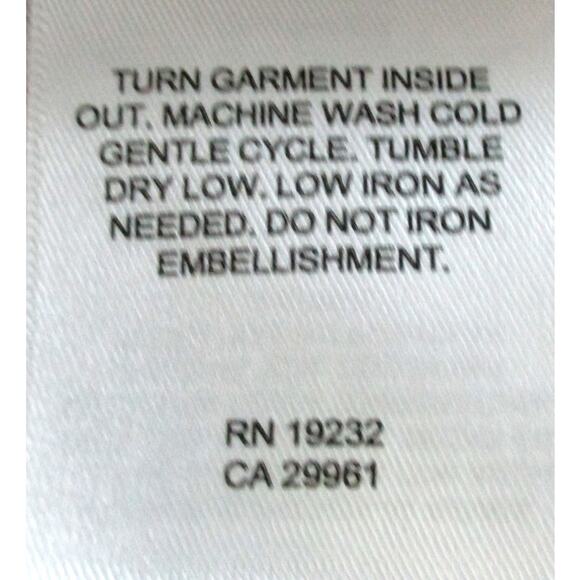 Alfred Dunner Women's Petite 3/4 Sleeve Green & Pink Beaded Shirt Size PL - Picture 10 of 10